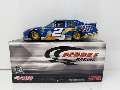 Lionel Nascar Brad Keselowski #2 Miller Lite 2011 Dodge Charger 1:24 Diecast