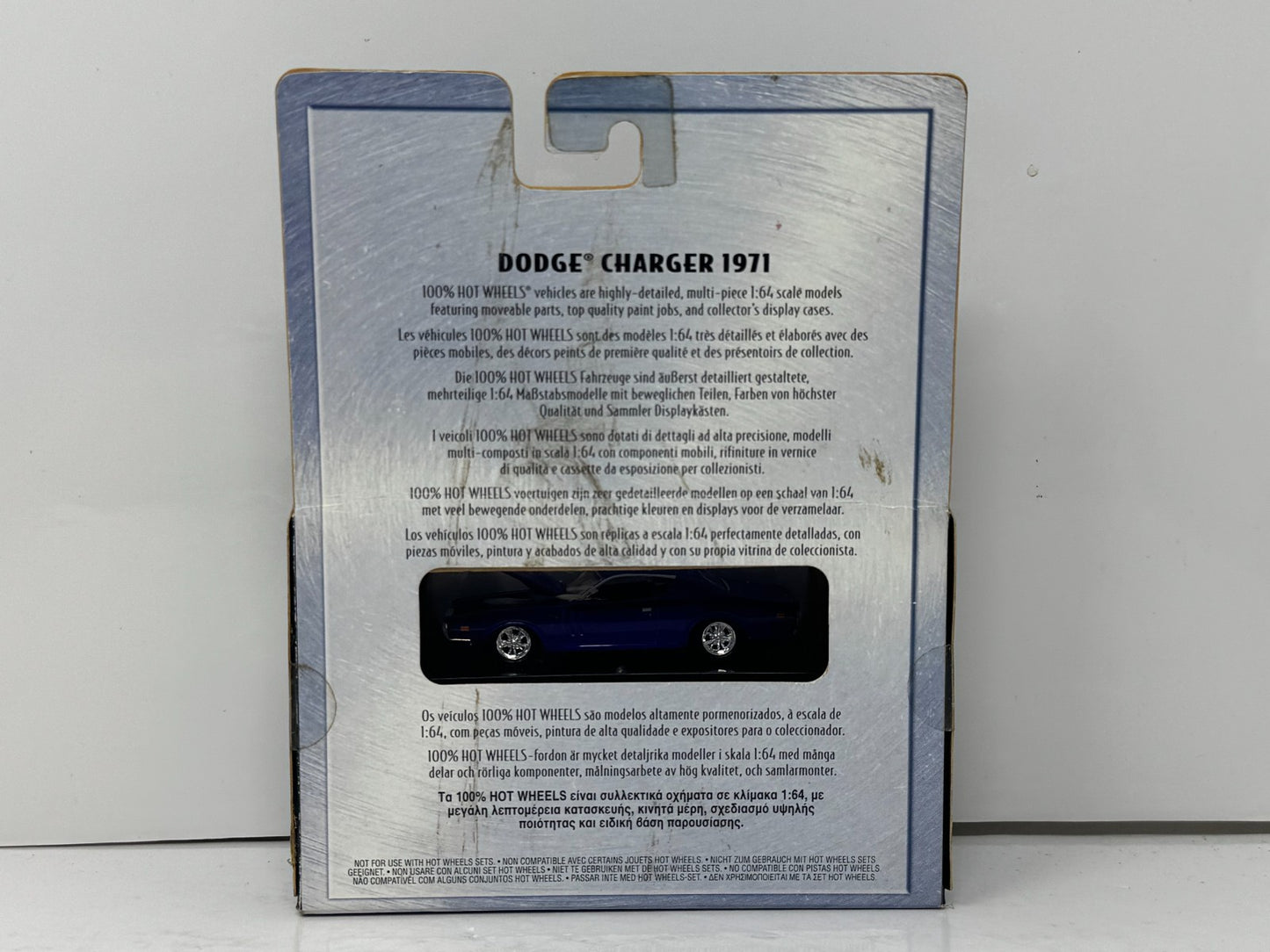 Hot Wheels 100% Series 1971 Dodge Charger 1:64 Diecast