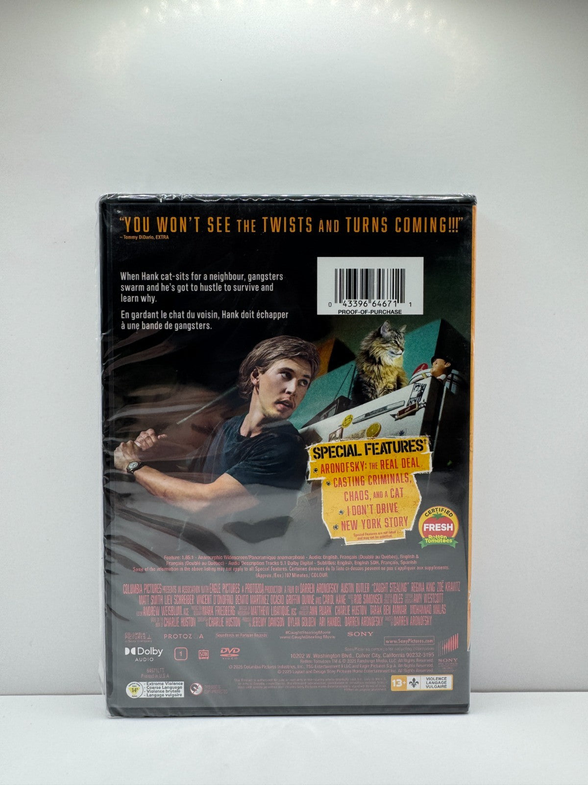 Caught Stealing (Blu-ray) Action Crime New and Sealed!!!
