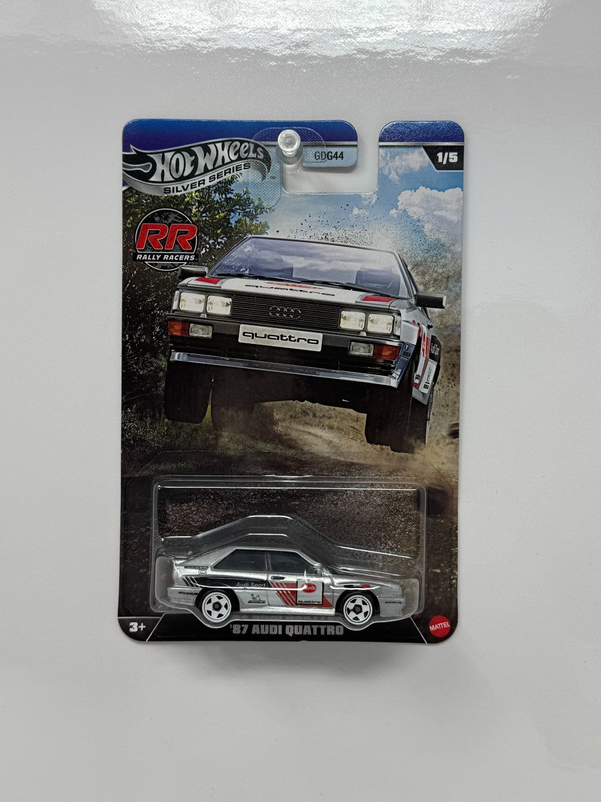 Hot Wheels Rally Racers 1987 Audi Quattro 1:64 Diecast