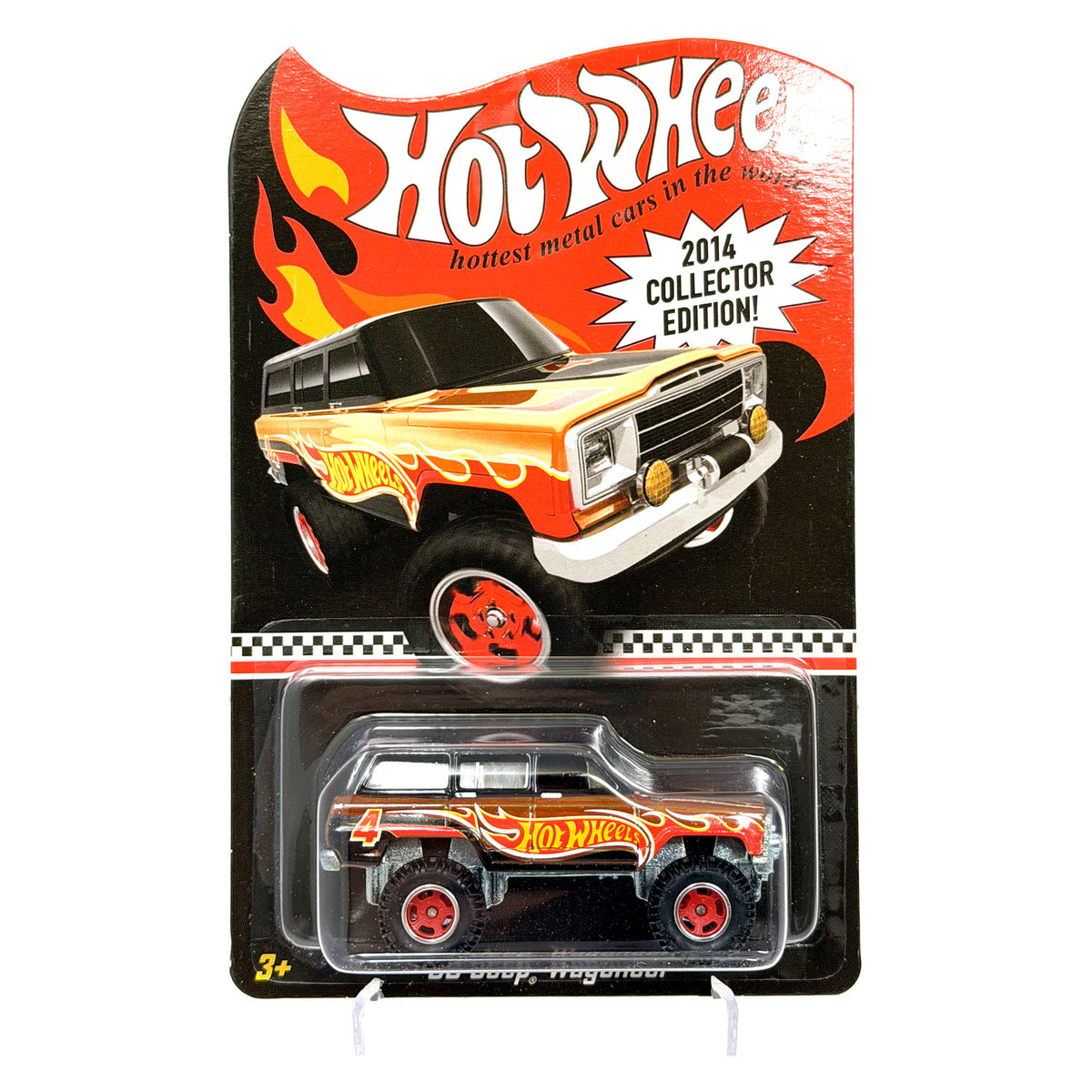Hot Wheels 2014 Collector Edition 1988 Jeep Wagoneer K-Mart Mail In 1:64 Diecast