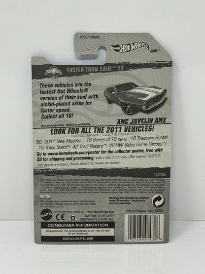 Hot Wheels Faster Than Ever AMC Javelin AMX 1:64 Diecast Factory Sealed