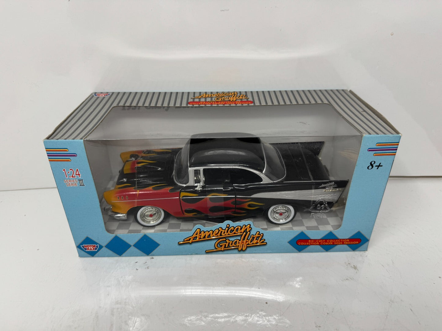 Motormax American Graffiti 1957 Chevy Bel Air 1:24 Diecast