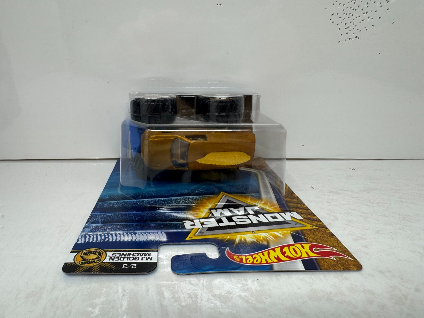 Hot Wheels Monster Trucks Mohawk Warrior MJ Golden Machines 1:64 Diecast