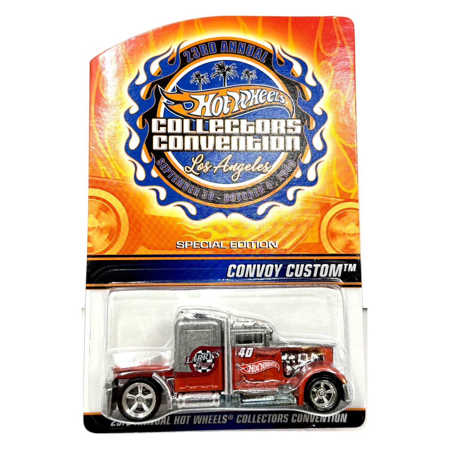 Hot Wheels 2009 23rd Collectors Convention Convoy Custom 1:64 Diecast 1938/2500