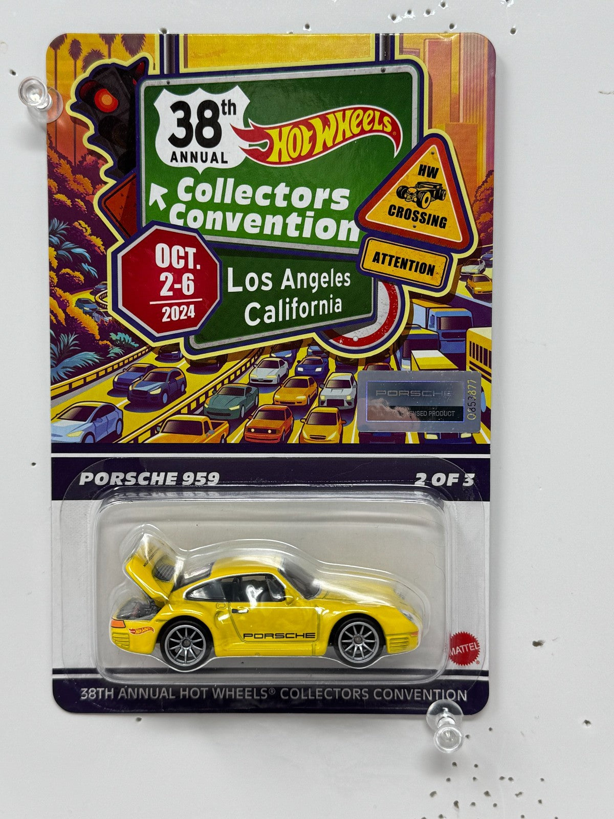 Hot Wheels 38th Collectors Convention Porsche 959 1:64 Diecast