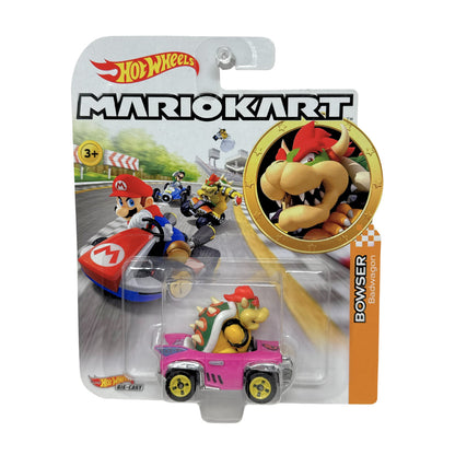 Hot Wheels Mario Kart Bowser Badwagon 1:64 Diecast
