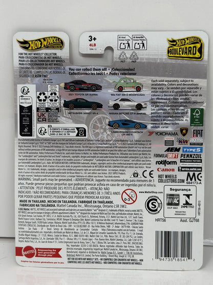 Hot Wheels Premium Boulevard #96 2021 Toyota GR Supra Formula Drift 1:64 Diecast