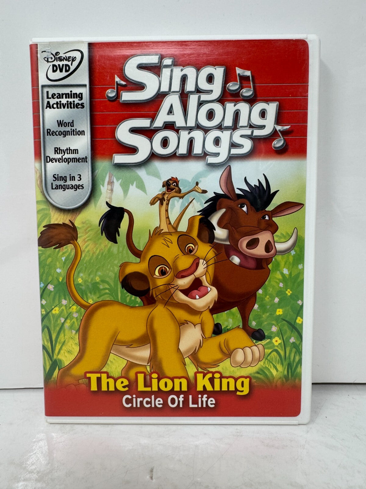Disney Sing-Along-Songs: The Lion King - Circle of Life (DVD) Good Condition!!!