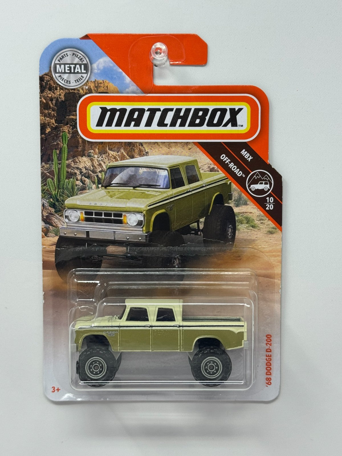 Matchbox MBX Off-Road 1968 Dodge D200 1:64 Diecast