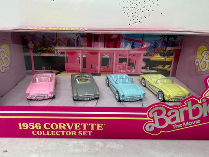 Hot Wheels Premium Barbie The Movie 1956 Corvette Collector Set 1:64 Diecast