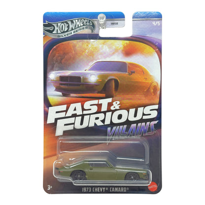 Hot Wheels Fast & Furious Villains 1973 Chevy Camaro 1:64 Diecast