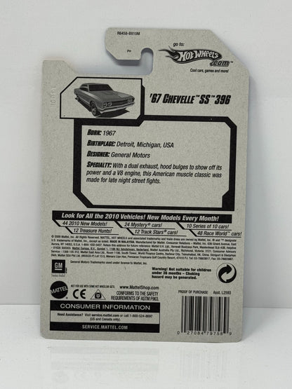 Hot Wheels '10 New Models 1967 Chevy Chevelle SS 396 1:64 Diecast Factory Sealed
