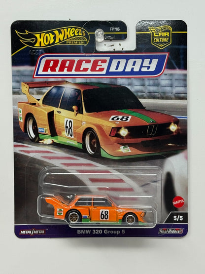 Hot Wheels Premium Race Day BMW 320 Group 5 1:64 Diecast