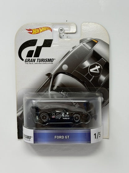 Hot Wheels Retro Entertainment Gran Turismo Ford GT 1:64 Diecast Black
