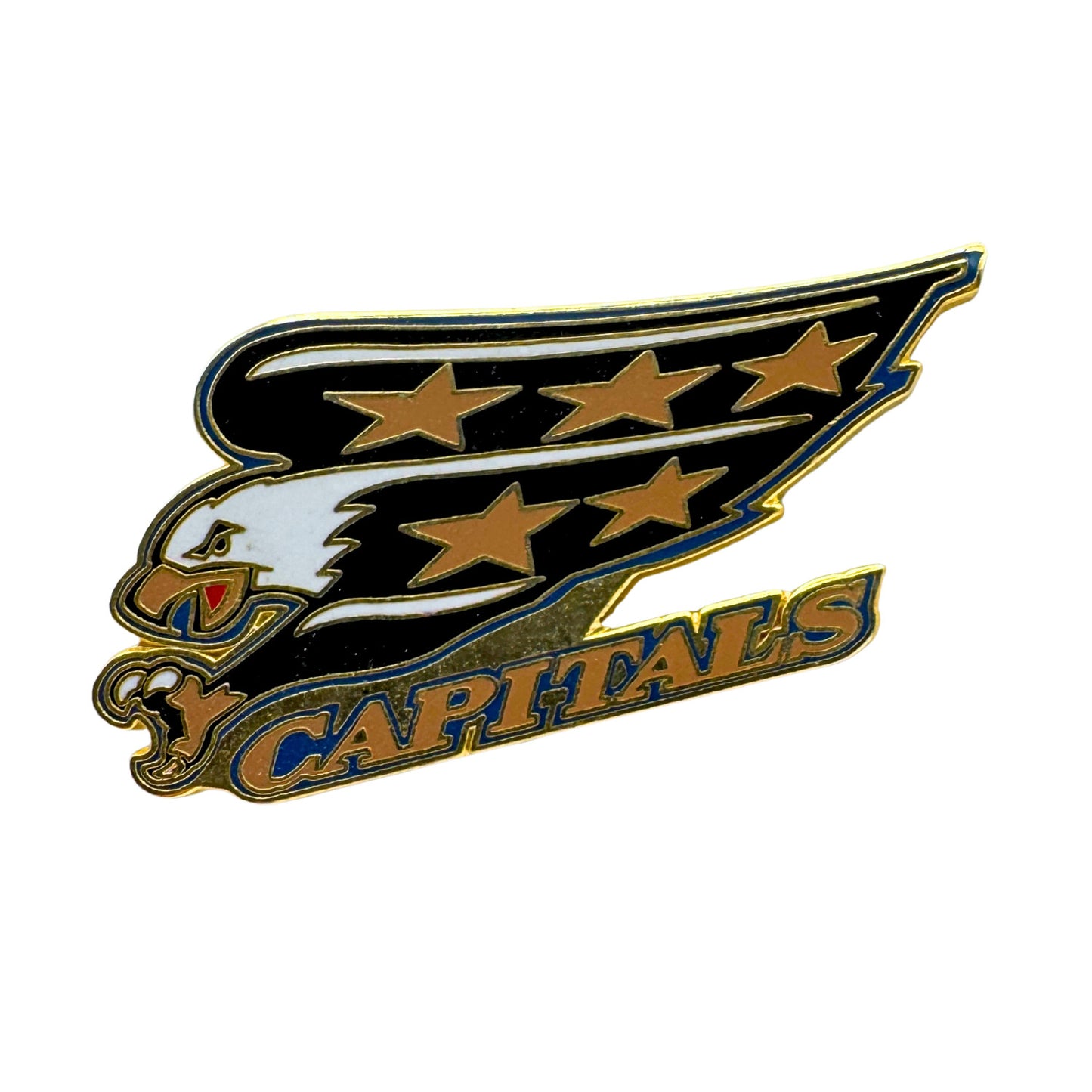 Washington Capitals Screaming Eagle Logo NHL Hockey Lapel Pin