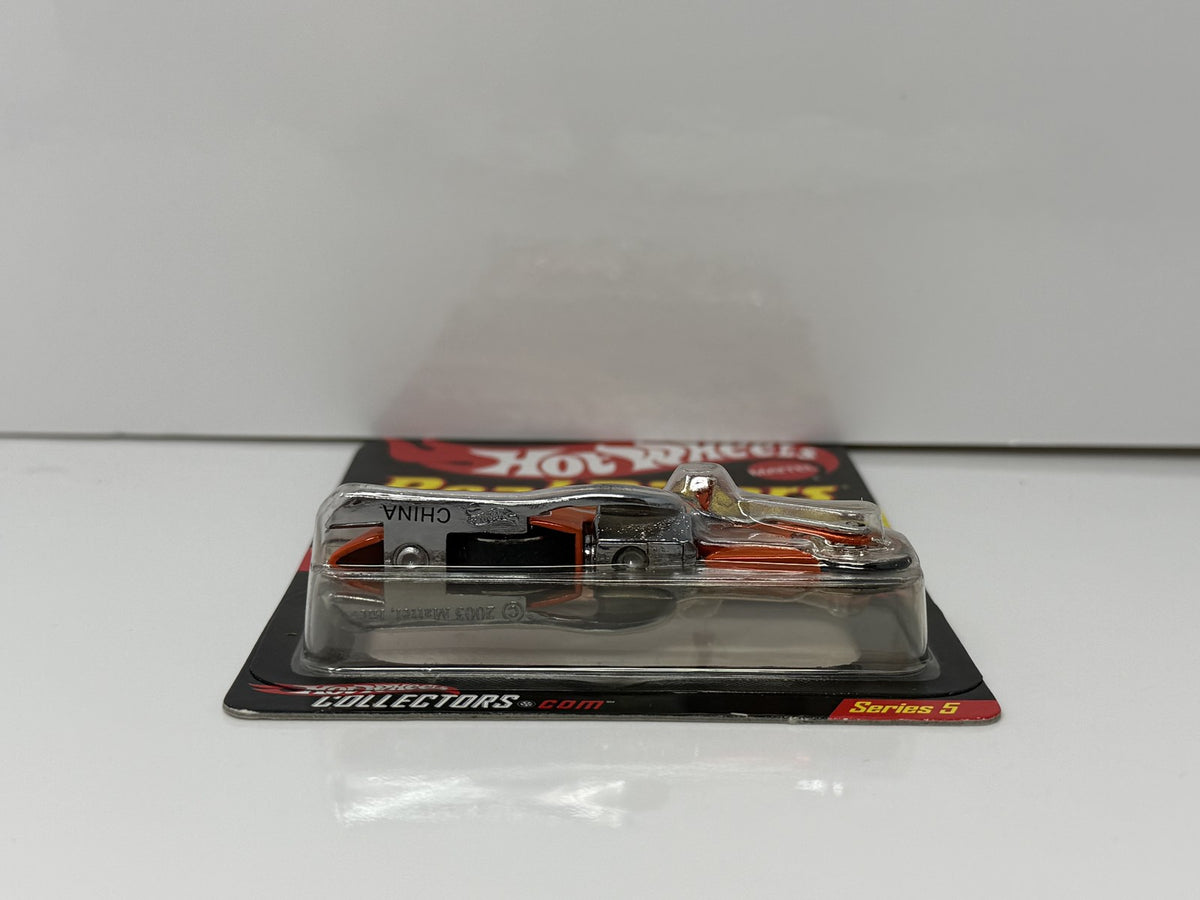 Hot Wheels Real Riders Series 5 Pit Cruiser 1:64 Diecast Orange