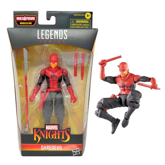Marvel Legends Marvel Knights Daredevil Action Figure w/ Mindless One BAF Piece