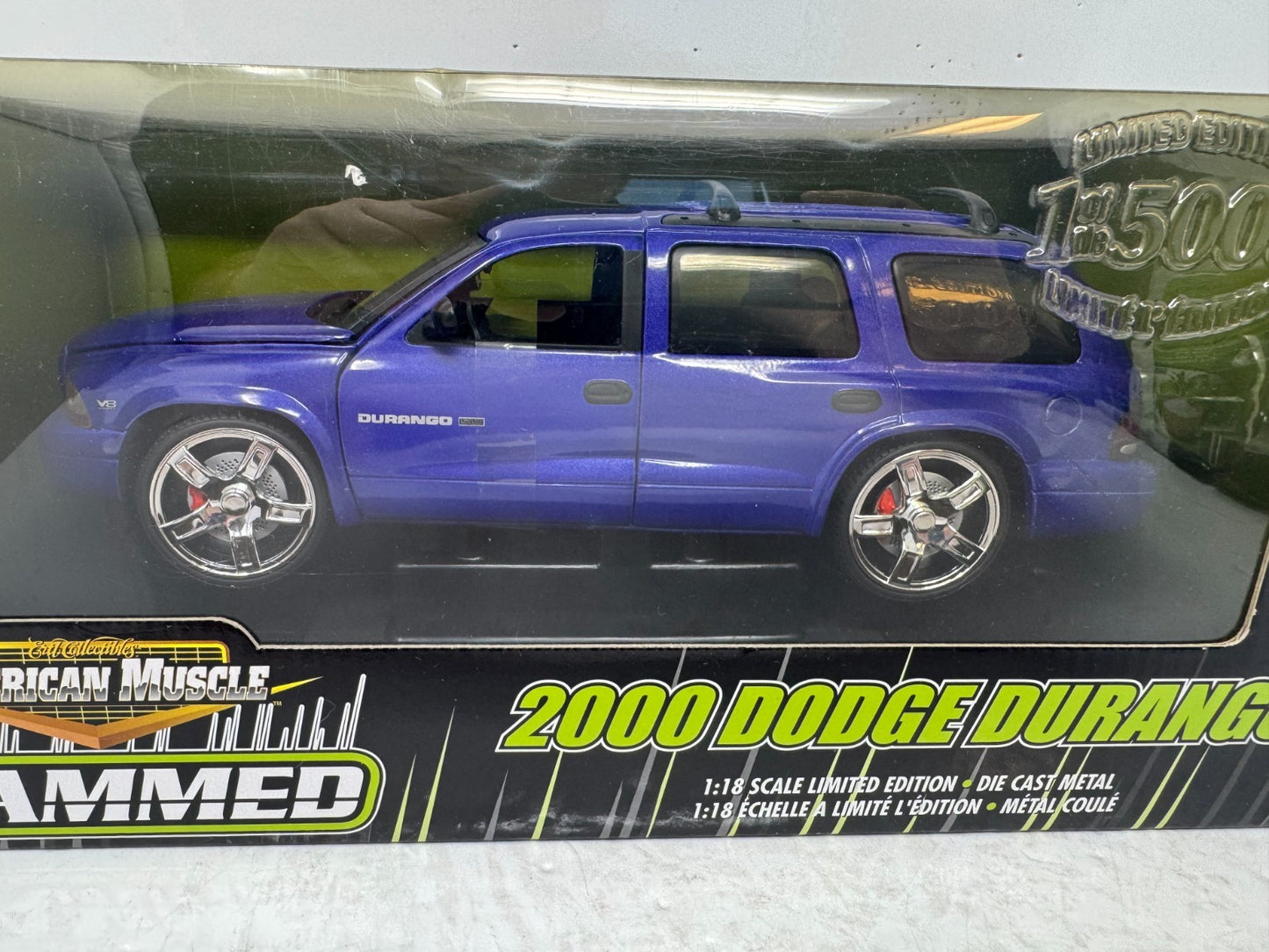 Ertl American Muscle Slammed 2000 Dodge Durango 1:18 Diecast