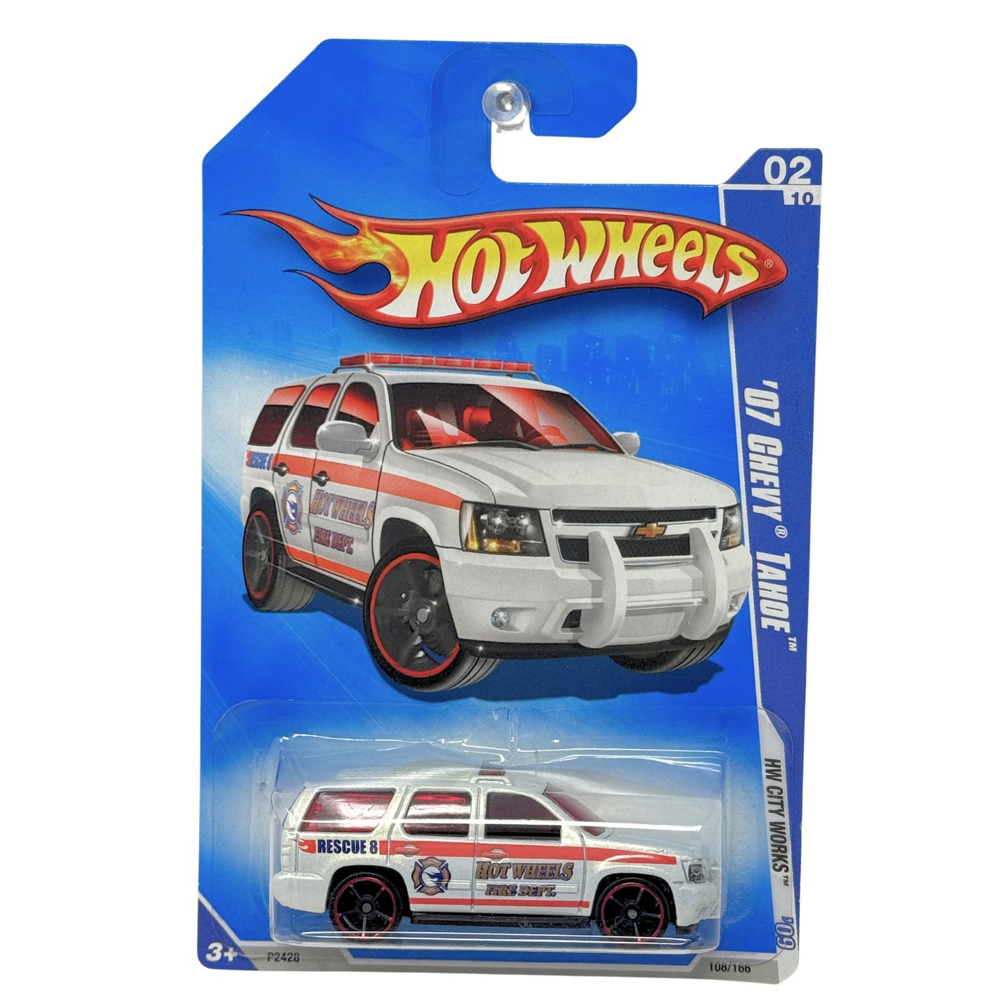 Hot Wheels City Works 2007 Chevy Tahoe 1:64 Diecast V2