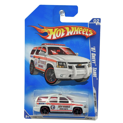 Hot Wheels City Works 2007 Chevy Tahoe 1:64 Diecast V2