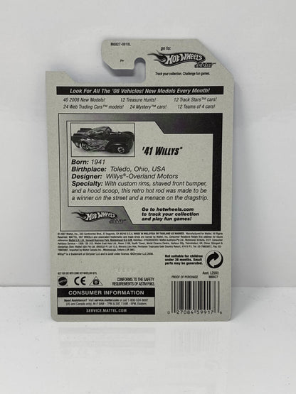 Hot Wheels 2008 All Stars 1941 Willys 1:64 Diecast Factory Sealed