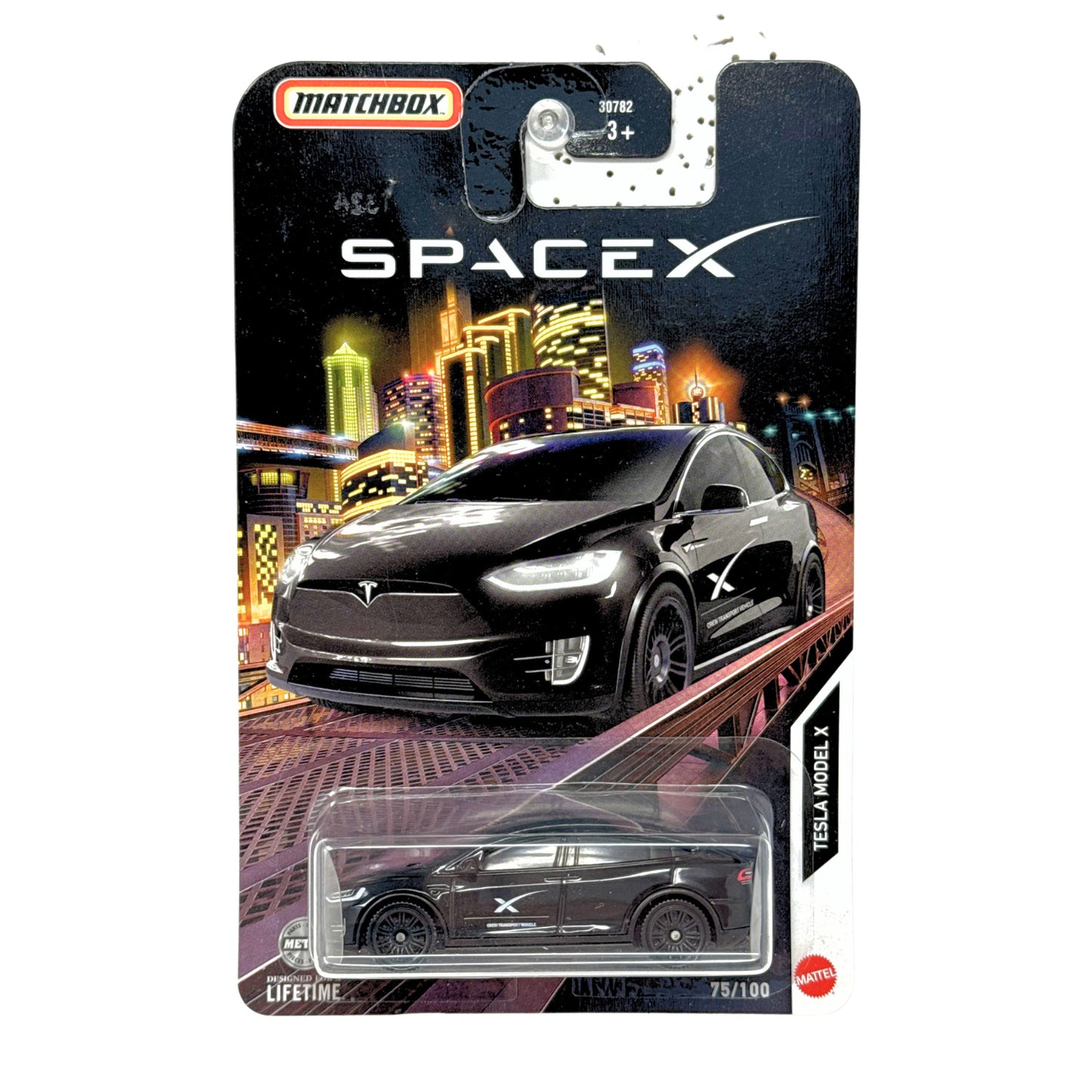 Matchbox Space X Tesla Model X 1:64 Diecast Black