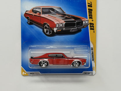 Hot Wheels HW Premiere 1970 Buick GSX 1:64 Diecast Red