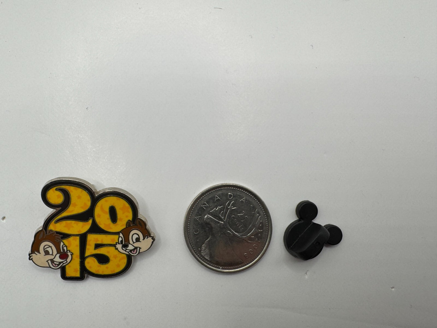Disney Parks 2015 Dated Booster Chip & Dale Trading Pin DC2S12