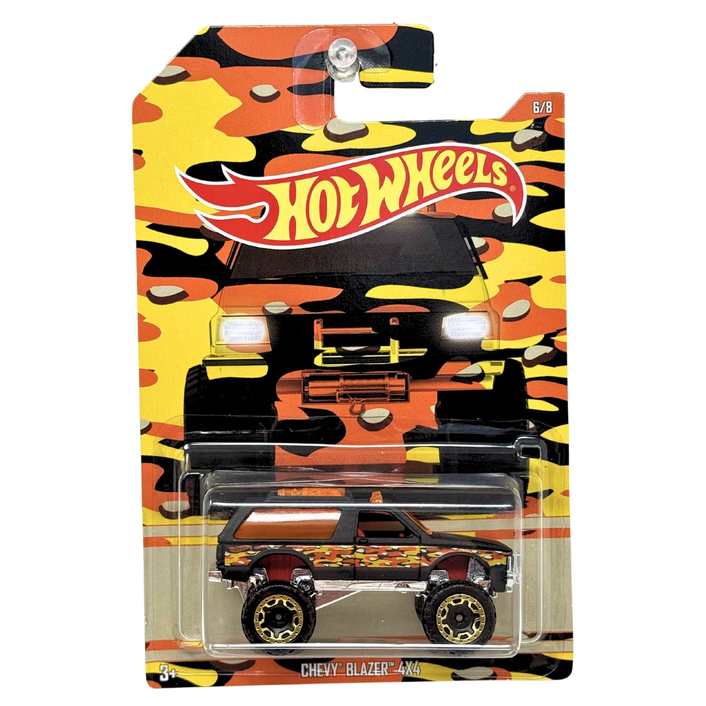 Hot Wheels Camouflage Chevy Blazer 4x4 1:64 Diecast