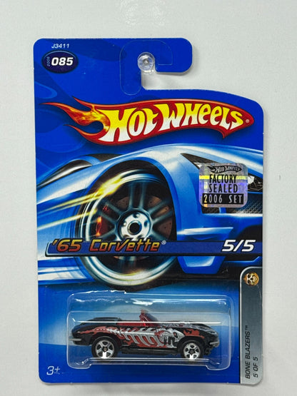Hot Wheels Bone Blazers 1965 Chevy Corvette 1:64 Diecast Factory Sealed