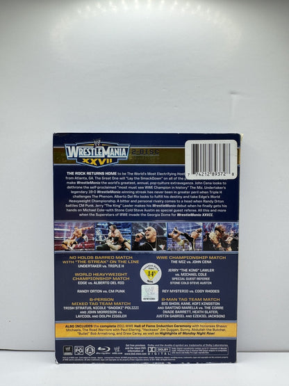 WrestleMania 27 (Blu-ray) WWE Wrestling