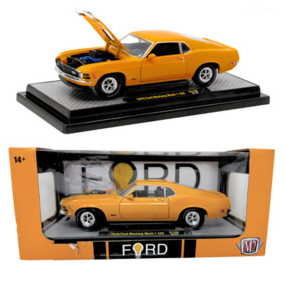 M2 Machines 1970 Ford Mustang Mach 1 428 1:24 Diecast