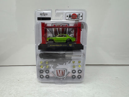 M2 Machines Model Kit 1971 Nissan Skyline GT-R CHASE 1:64 Diecast