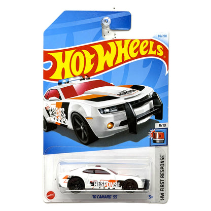 Hot Wheels HW First Response 2010 Chevrolet Camaro SS 1:64 Diecast White