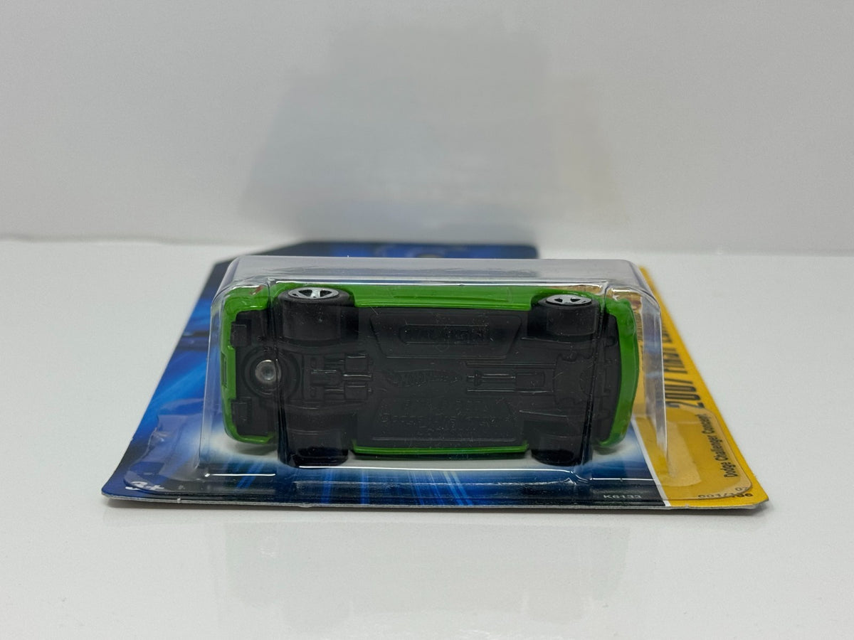 Hot Wheels First Editions Dodge Challenger Concept 1:64 Diecast Green