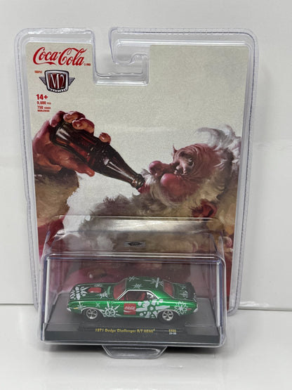 M2 Machines Coca-Cola 1971 Dodge Challenger R/T Hemi 1:64 Diecast