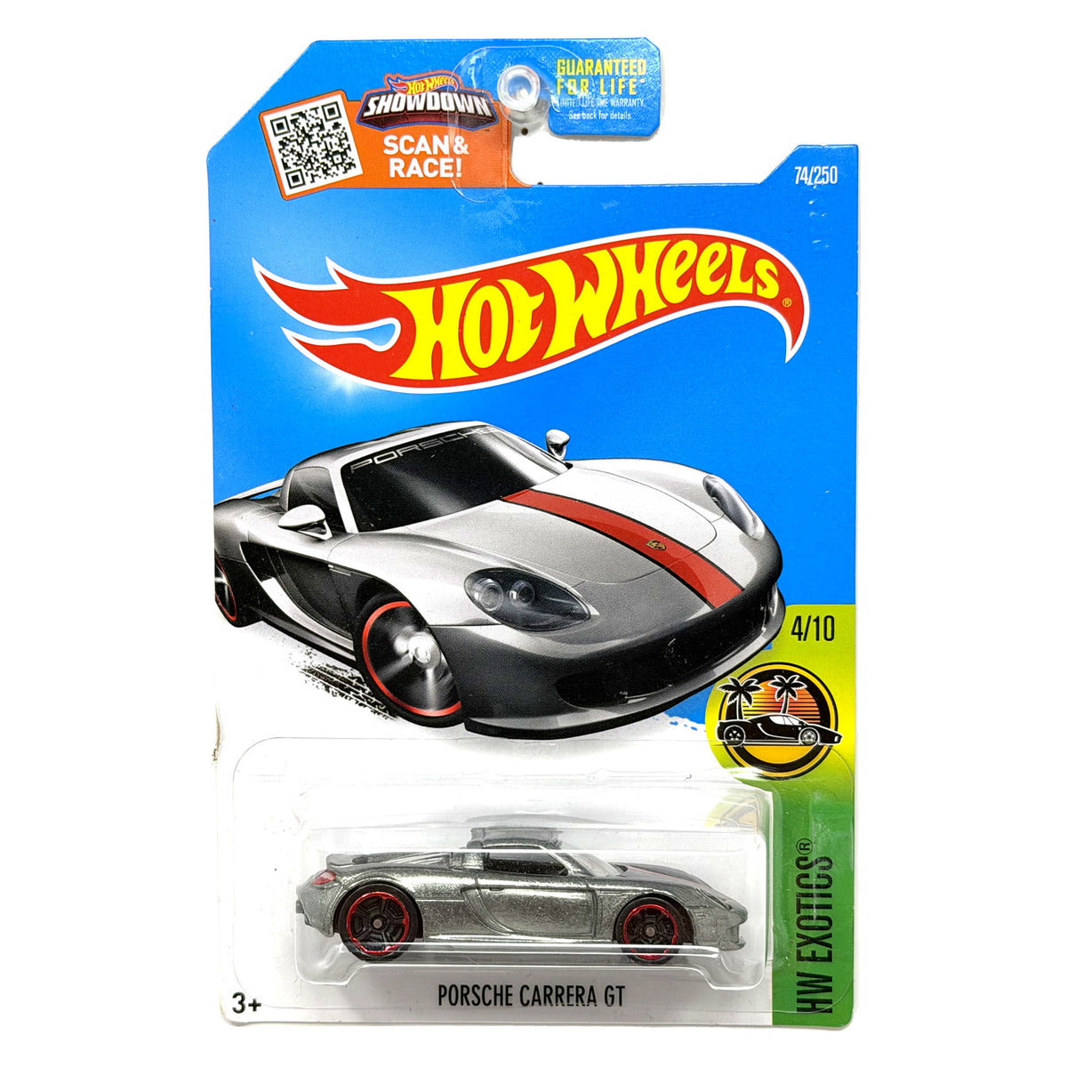 Hot Wheels ZAMAC HW Exotics Porsche Carrera GT 1:64 Diecast