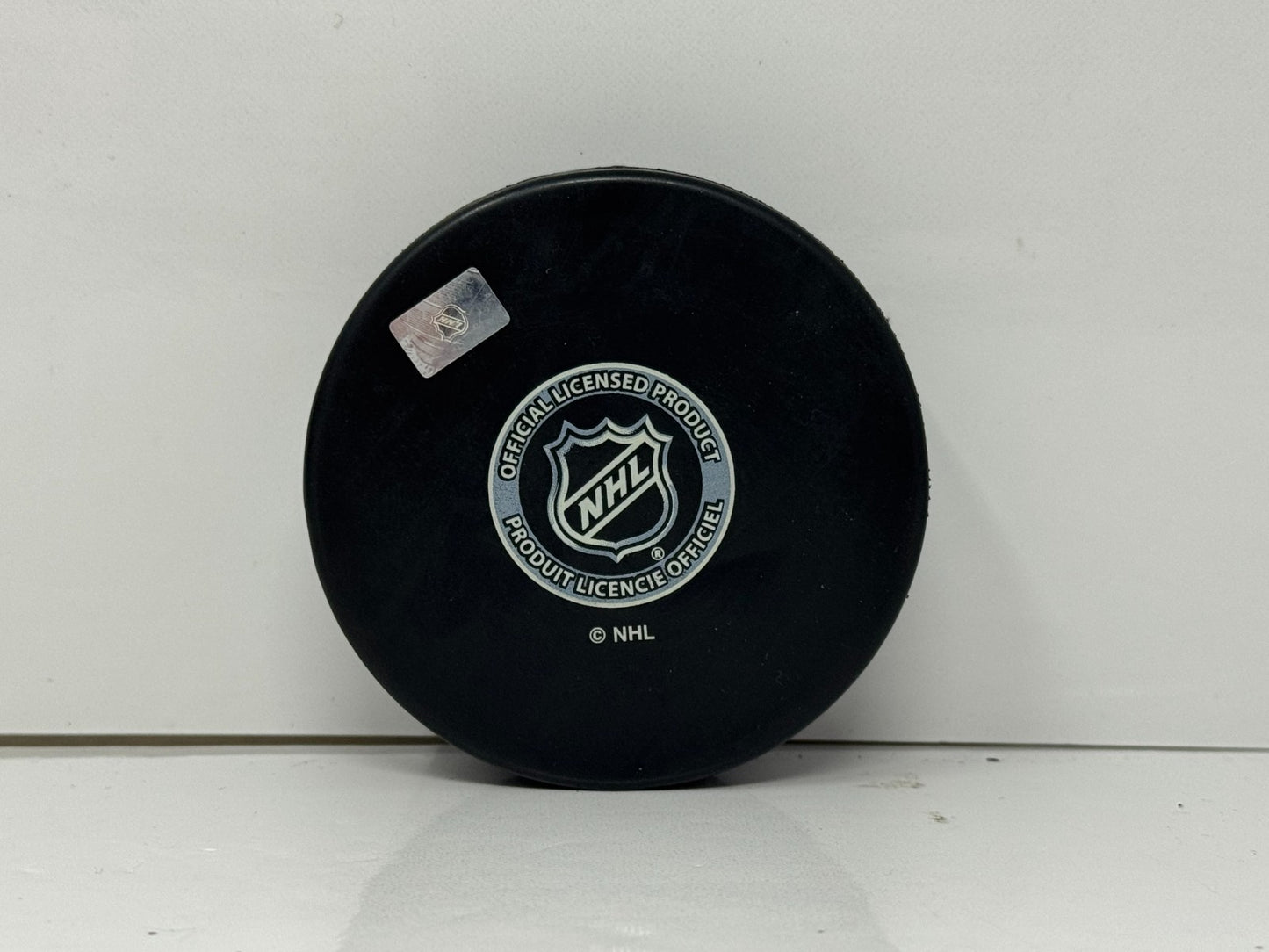 Mike Krushelnyski Boston Bruins Signed NHL Autograph Puck Gold Auto