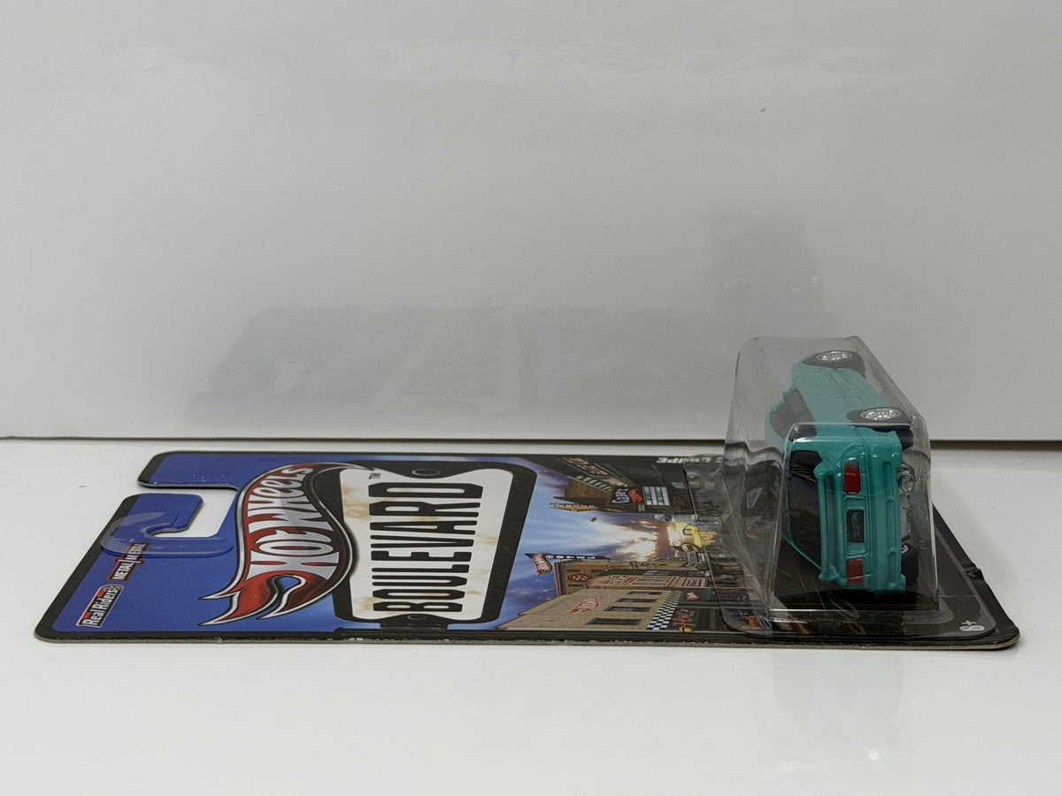 Hot Wheels Boulevard Honda Civic Coupe 1:64 Diecast Real Riders Aqua