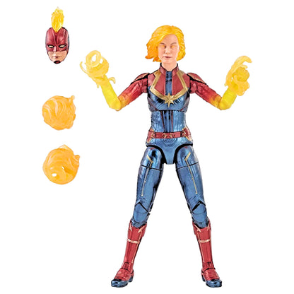 Marvel Legends Captain Marvel Binary Form Figure w/ Kree Sentry BAF Piece