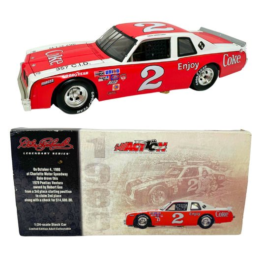 Action Nascar Legendary Dale Earnhardt Sr Coke 1980 Pontiac Ventura 1:24 Diecast