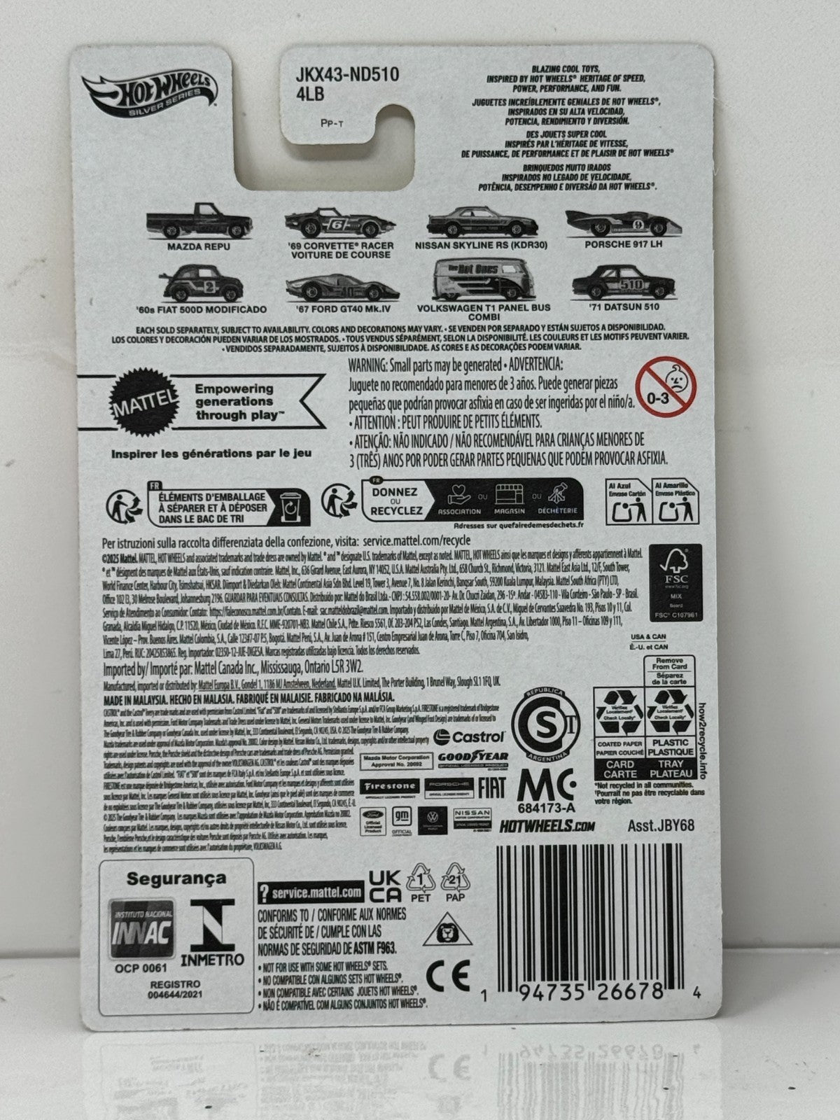 Hot Wheels The Hot Ones Porsche 917 LH 1:64 Diecast
