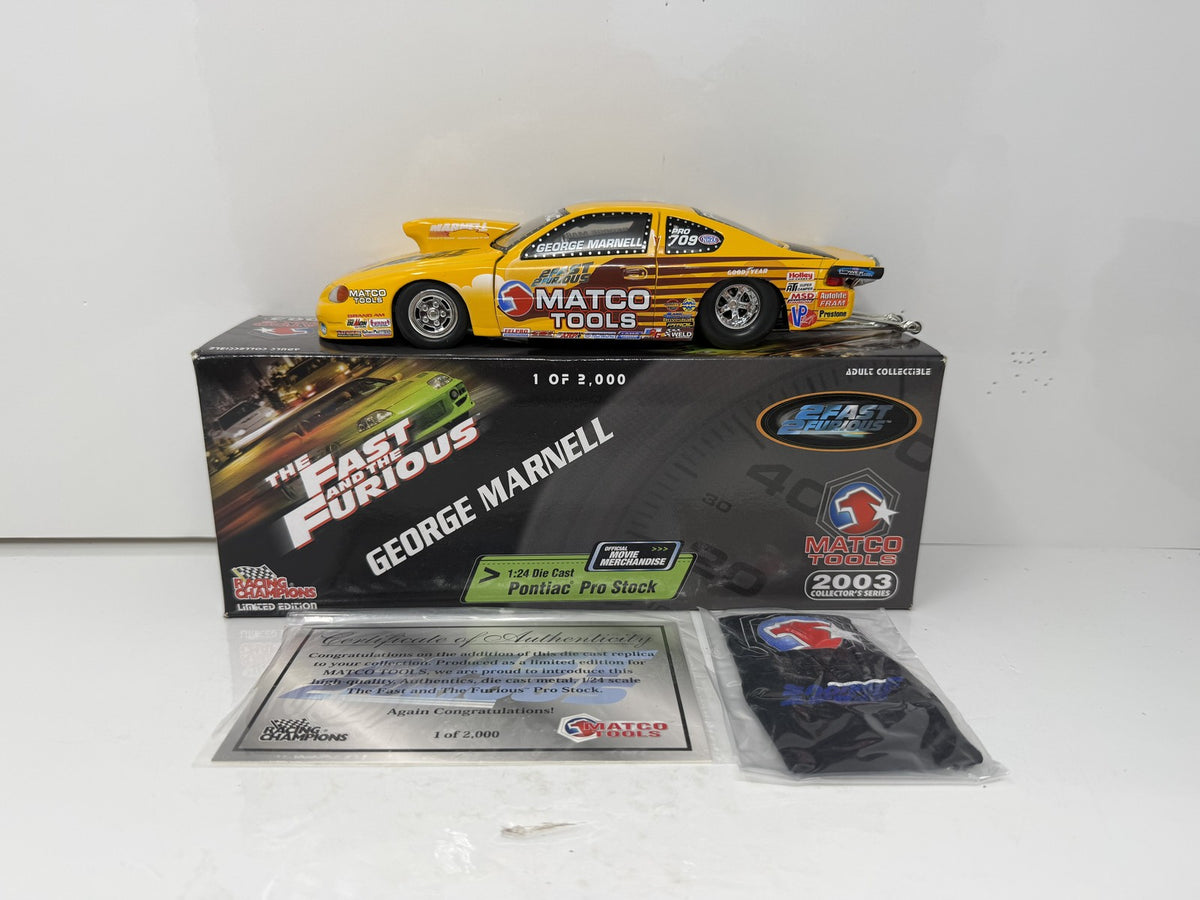 Racing Champions NHRA George Marnell Fast Furious Pontiac Pro Stock 1:24 Diecast