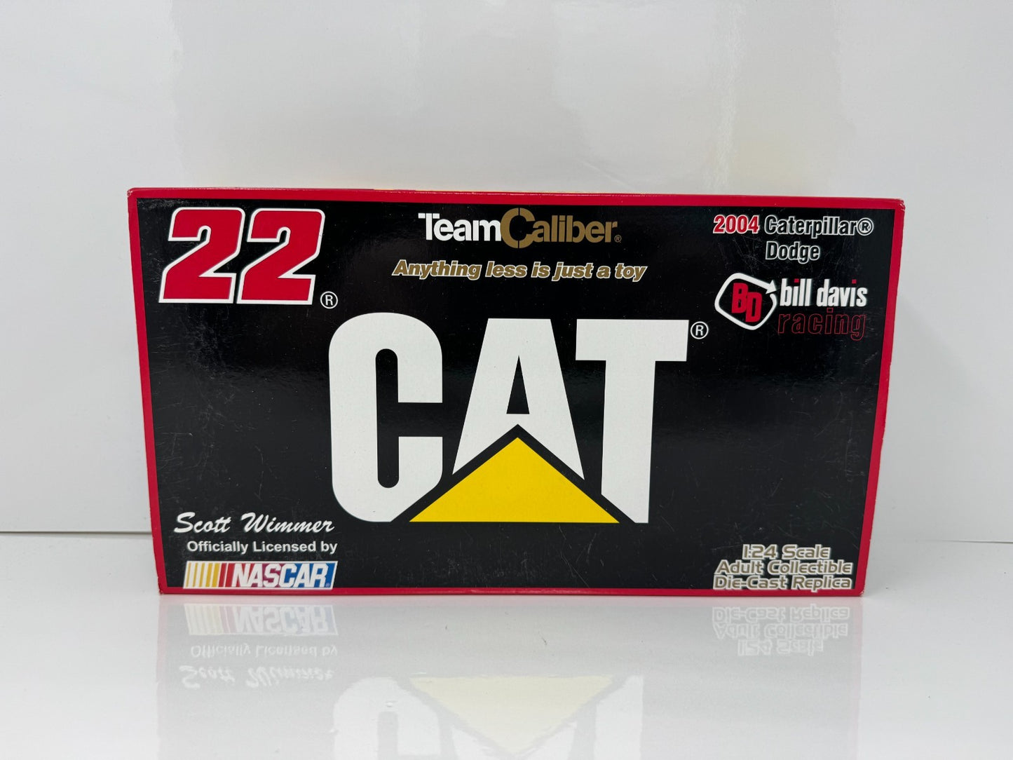 Team Caliber NASCAR Scott Wimmer #22 CAT 2004 Dodge 1:24 Diecast