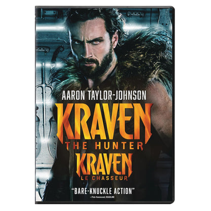 Kraven the Hunter (DVD) Aaron Taylor-Johnson Action Marvel New and Sealed!!!