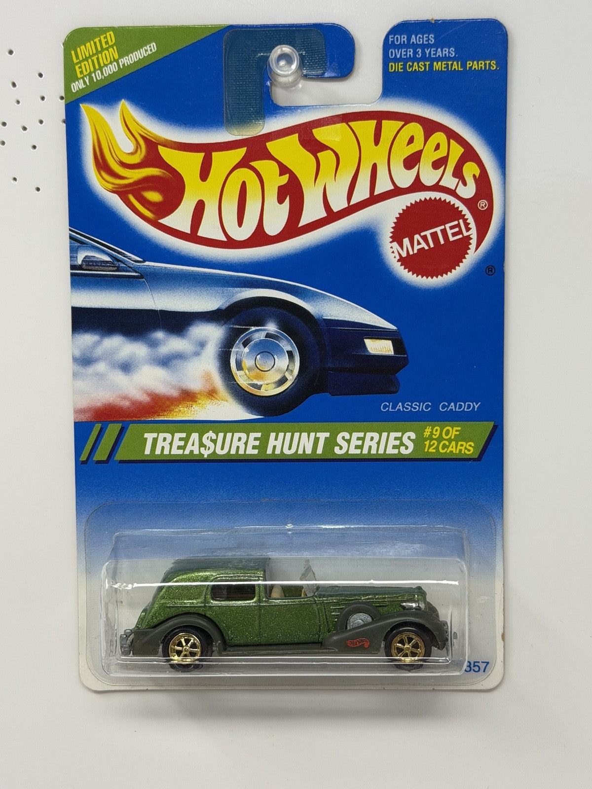 Hot Wheels 1995 Treasure Hunt Series Classic Caddy 1:64 Diecast Green