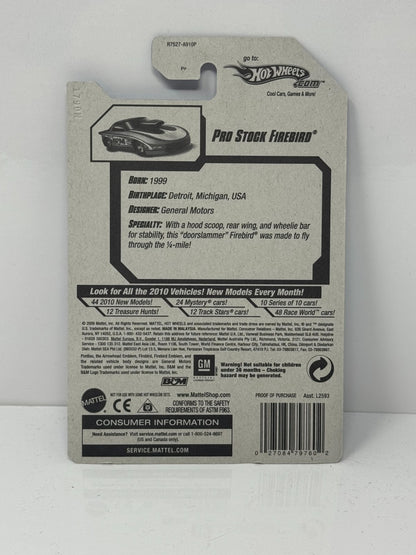 Hot Wheels Performance Pro Stock Firebird 1:64 Diecast Factory Sealed Red