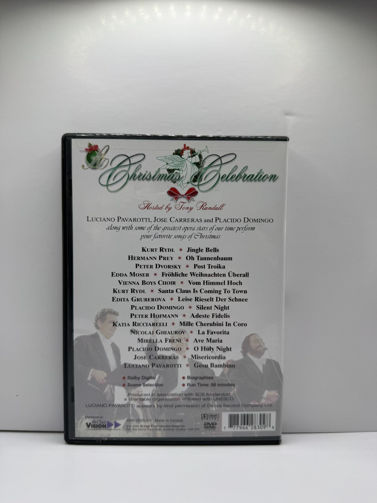 Christmas Celebration (DVD) Three Tenors Music