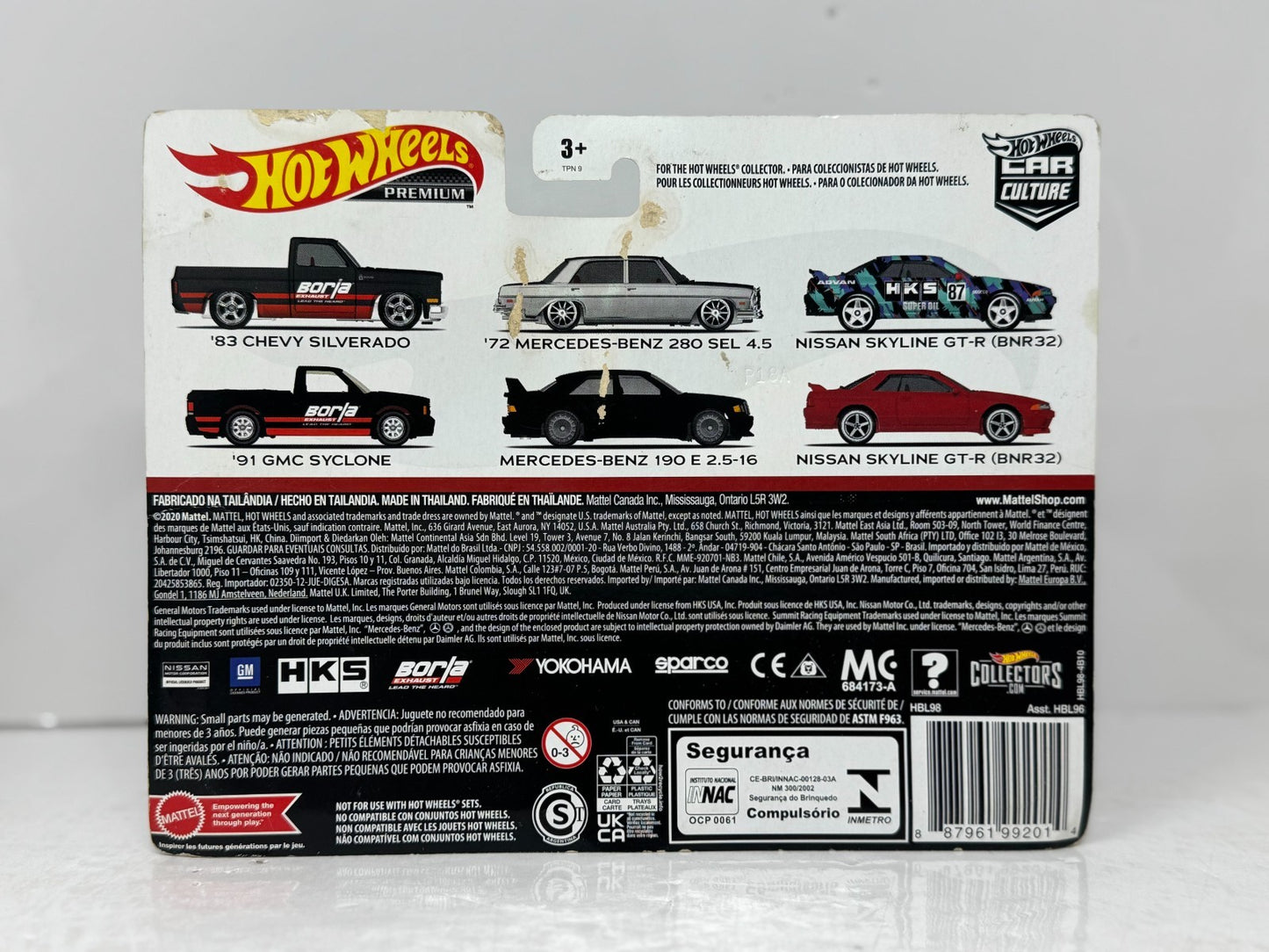 Hot Wheels Premium 1983 Chevy Silverado GMC Syclone 2-Pack Set 1:64 Diecast